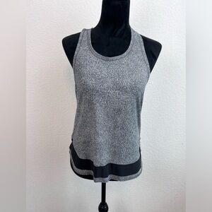 Lululemon Smooth Stride Mesh Bottom Racer Back Swing Tank Top Size Small